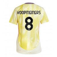 Camisa de time de futebol Juventus Teun Koopmeiners #8 Replicas 2º Equipamento Feminina 2024-25 Manga Curta